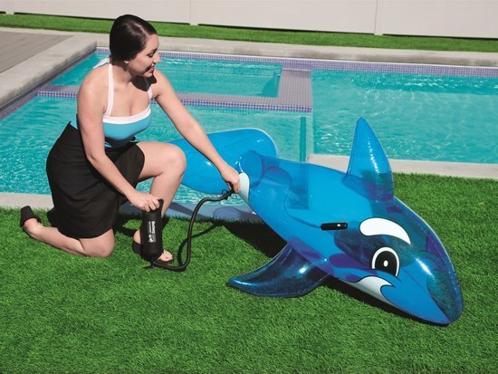 Bestway Large inflatable blue Dolphin Whale for swimming 157 cm 41037