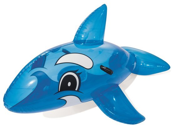 Bestway Large inflatable blue Dolphin Whale for swimming 157 cm 41037