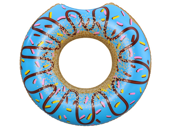 Bestway Large inflatable swimming ring BLUE DONUT 107cm 36118