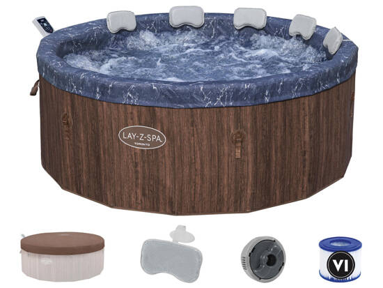 Bestway Lay-Z-Spa Toronto hydromassage 5-7 people 190cm WiFi application 2024 6001W