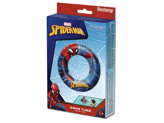 Bestway Marvel Inflatable swimming ring for children 56cm Spiderman 98003