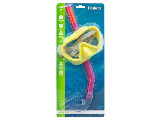 Bestway Mask with a snorkel for swimming 3+ 24036