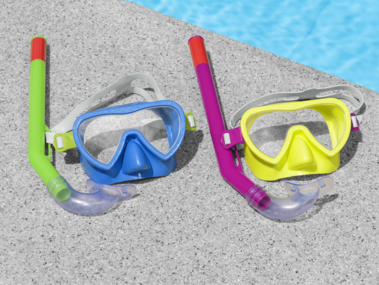 Bestway Mask with a snorkel for swimming 3+ 24036