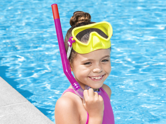 Bestway Mask with a snorkel for swimming 3+ 24036