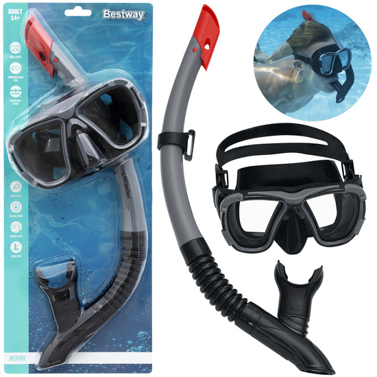 Bestway Mask with snorkel for swimming for children and adults 24021