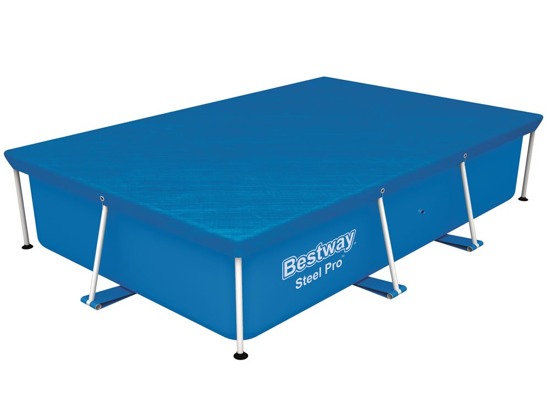 Bestway Rectangular Frame Pool Cover 259x170cm 58105