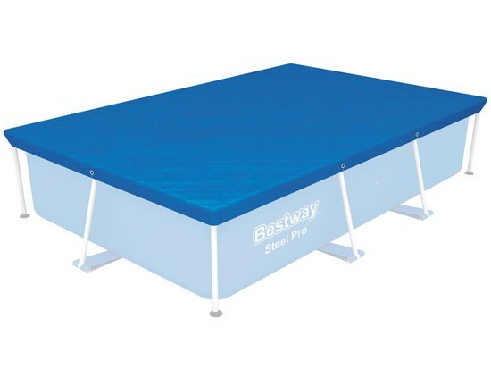 Bestway Rectangular Frame Pool Cover 259x170cm 58105