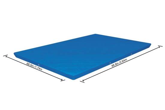 Bestway Rectangular Frame Pool Cover 259x170cm 58105