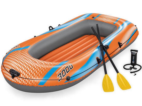 Bestway Set Inflatable pontoon Kondor Elite 3000 with oars and pump 61145