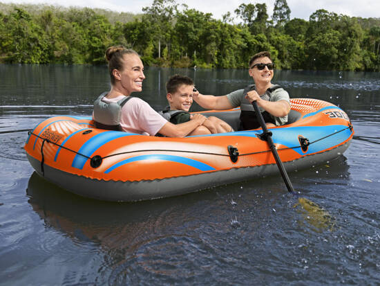 Bestway Set Inflatable pontoon Kondor Elite 3000 with oars and pump 61145