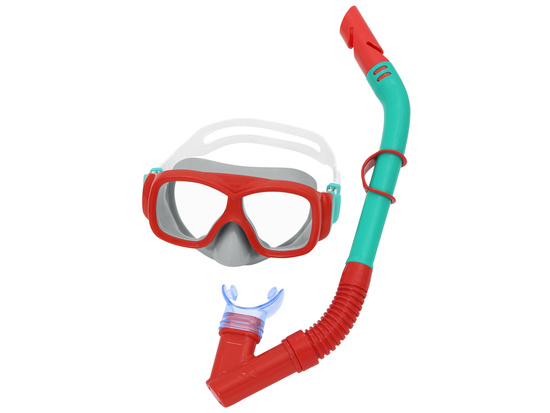 Bestway Set Mask with snorkel for diving RED 7+ 24032