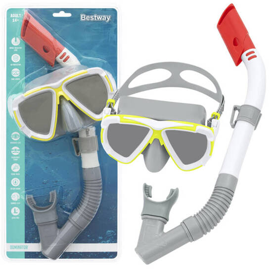 Bestway Snorkeling Set Mask with Snorkel for Swimming 14+ 24053