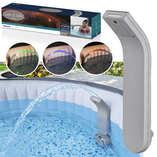 Bestway Soothing Waterfall for Lay-Z-Spa LED 60322