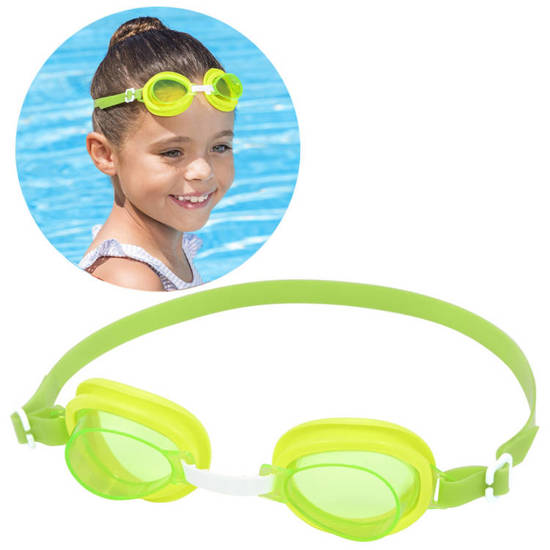 Bestway Swimming goggles GREEN goggles for the pool 3+ 21002