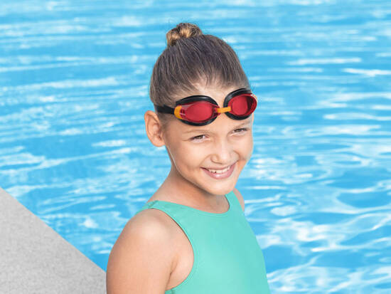 Bestway Swimming goggles RED 7+ 21005