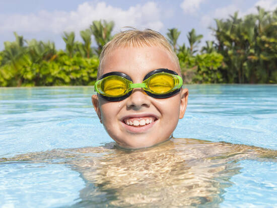 Bestway Swimming goggles YELLOW 7+ 21005