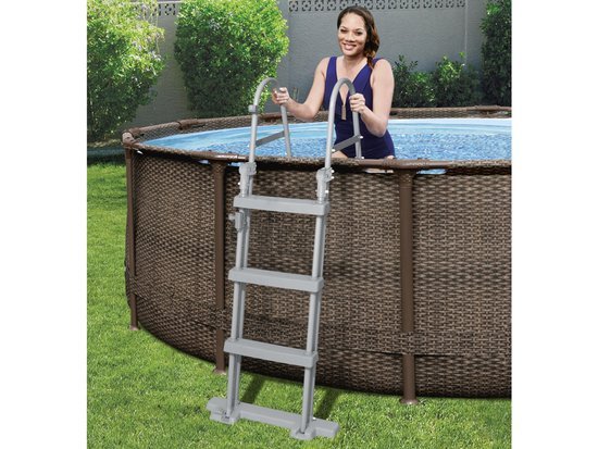 pool rattan frame