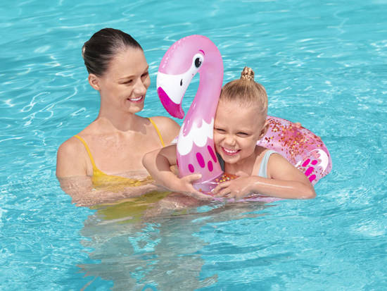 Bestway Swimming ring flamingo pink 61cm 36306