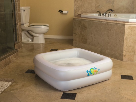 Bestway TRAVEL Inflatable Bathtub 2in1 Paddling Pool 51116