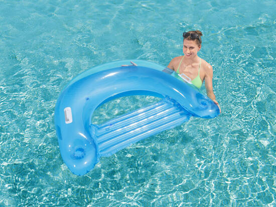 Bestway comfortable Inflatable swimming chair with handles 152 x 99 cm 43118