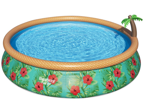 Bestway expansion pool 457x84 cm 7in1 palm tree 57416