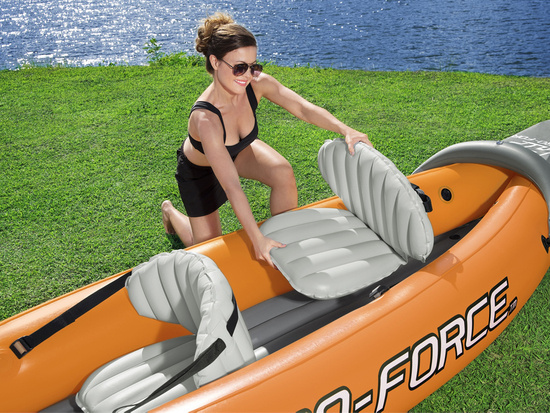 Bestway inflatable kayak 2 seater LITE-RAPID X2 oars 65077