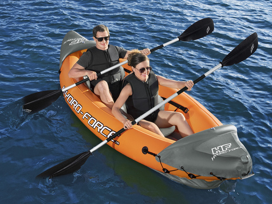 Bestway inflatable kayak 2 seater LITE-RAPID X2 oars 65077