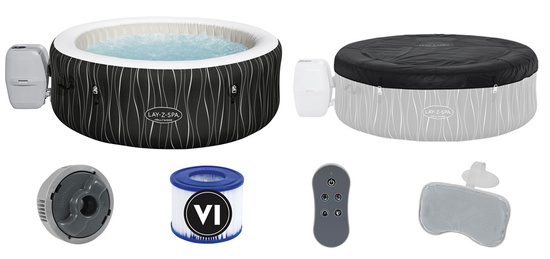 Bestway jacuzzi Lay-Z-Spa HOLLYWOOD 4-6os LED 60059