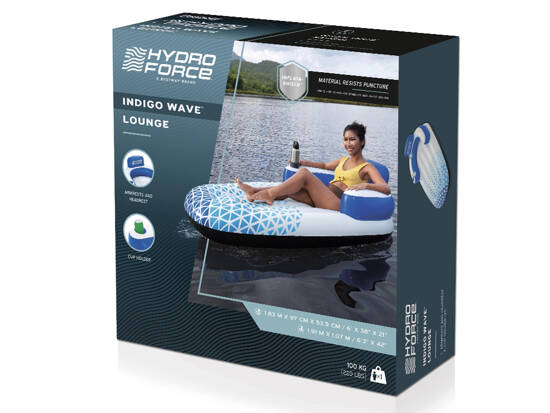 Bestway mattress chair for swimming IndigoWave 43533