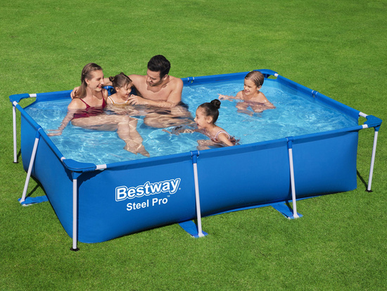 Bestway pool Frame 259x170x61cm 6in1 pump 56403