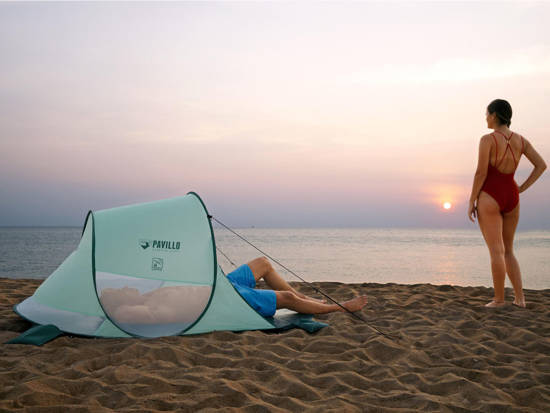 Bestway quick-deployment UV beach tent 68107