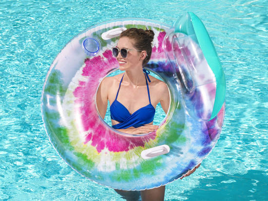 Bestway swimming circle with backrest handles 43637