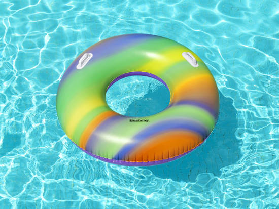 Bestweay Rainbow Swimming Circle 1.19m 36352