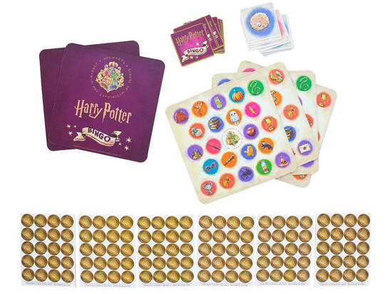 Bingo Harry Potter game, a party game for fans of Hogwarts adventures GR0671