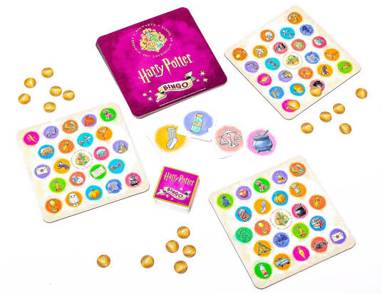 Bingo Harry Potter game, a party game for fans of Hogwarts adventures GR0671