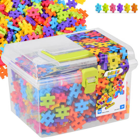 Blocks Meli Basic 500 pieces Travel Box 50003