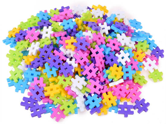 Blocks Meli Basic Pink 300 pcs 50025