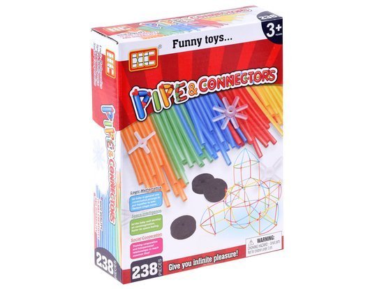 Blocks TUBES straws sticks 238el pasta ZA3111