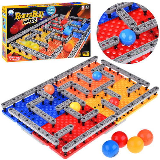 Blocks maze track for balls 193 ele arcade game ZA4695