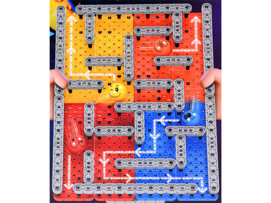 Blocks maze track for balls 193 ele arcade game ZA4695