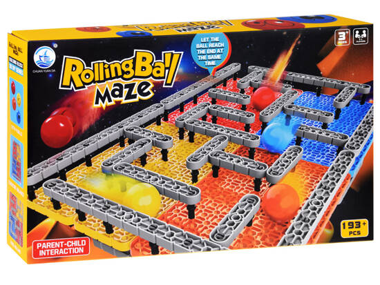 Blocks maze track for balls 193 ele arcade game ZA4695