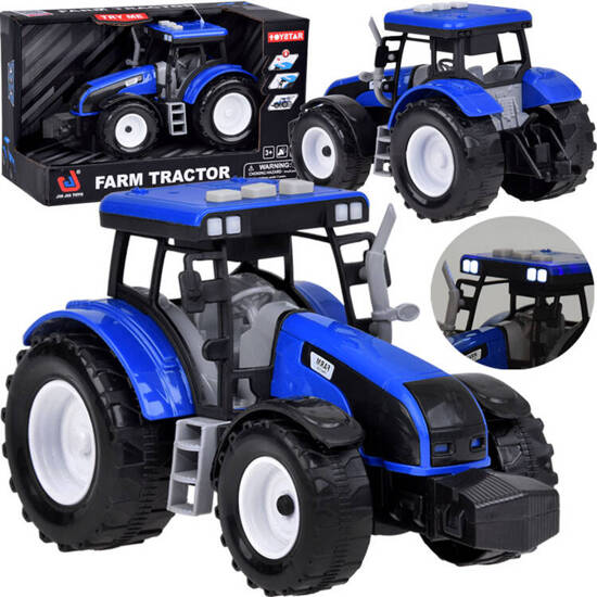 Blue tractor for little farmer + light sounds ZA5224