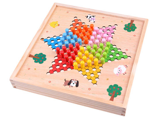 Board game 8 in 1 wooden set of games GR0494