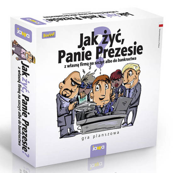 Board game How to live Mr President? JAWA GR0560