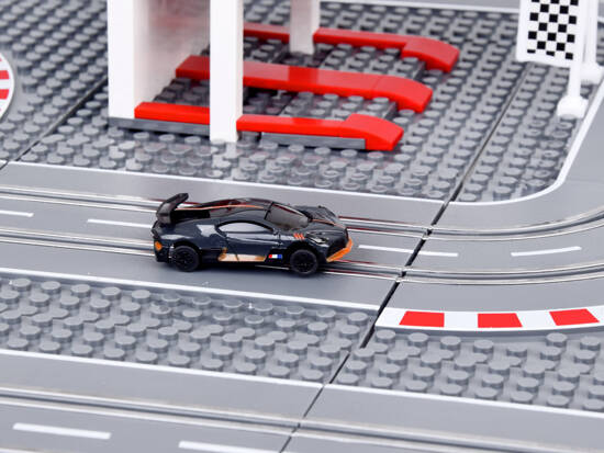 Bugatti Race Track with Blocks 2 Remote Control Cars! Super fun RC0664