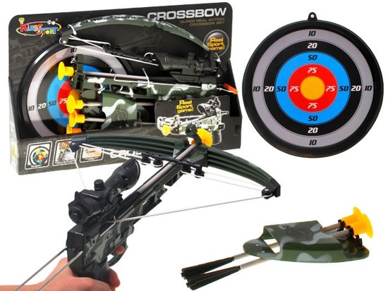 CROSSBOW with laser sighting + DISC ZA0698