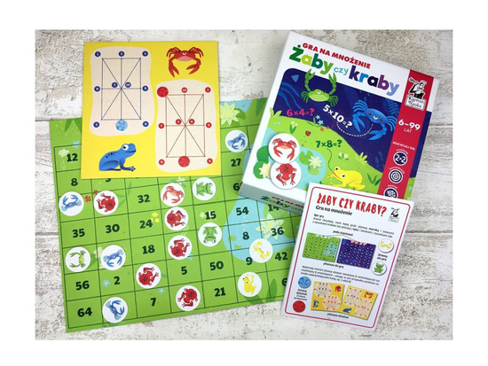Captain Learning Frogs or Crabs Multiplication Game GR0552