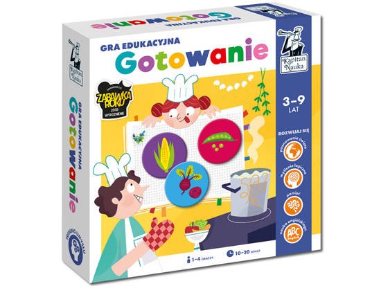 Captain Science Educational Game Cooking GR0468