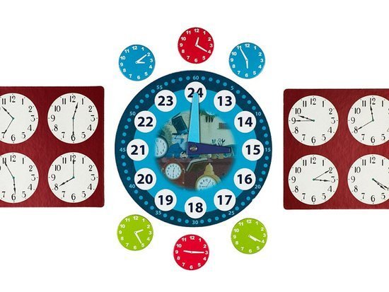Captain Science Educational game Clock GR0478