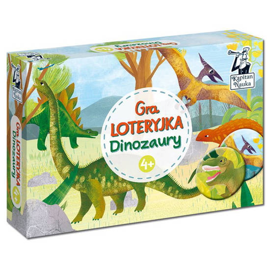 Captain Science Game Lottery Dinosaurs 4+ GR0547